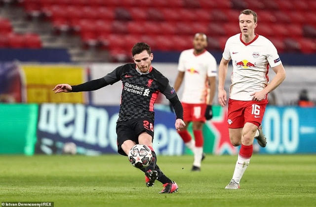 Liverpool đã mở toang cửa vào tứ kết Champions League sau chiến thắng trước Leizpig ở lượt đi.