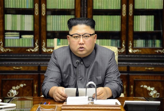 Chủ tịch Triều Tiên Kim Jong-un. Ảnh: KCNA.  