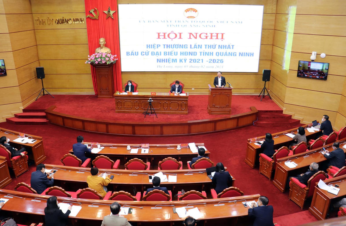 Quang cảnh Hội nghị. Ảnh: Báo Quảng Ninh.