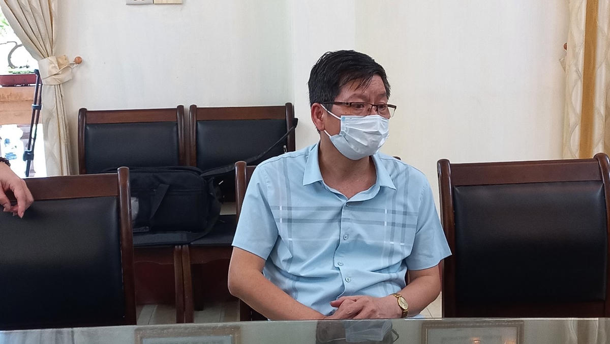 Ông Đỗ Đức Lưu, Giám đốc CDC Nam Định trong ngày bị khởi tố