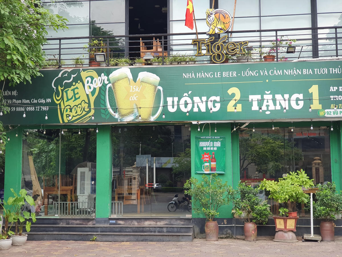 Hà Nội: Các quán bia hơi nghiêm chỉnh đóng cửa phòng dịch