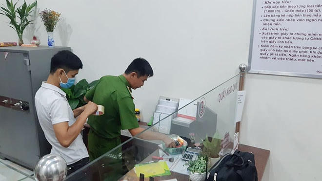 Hiện trường vụ cướp