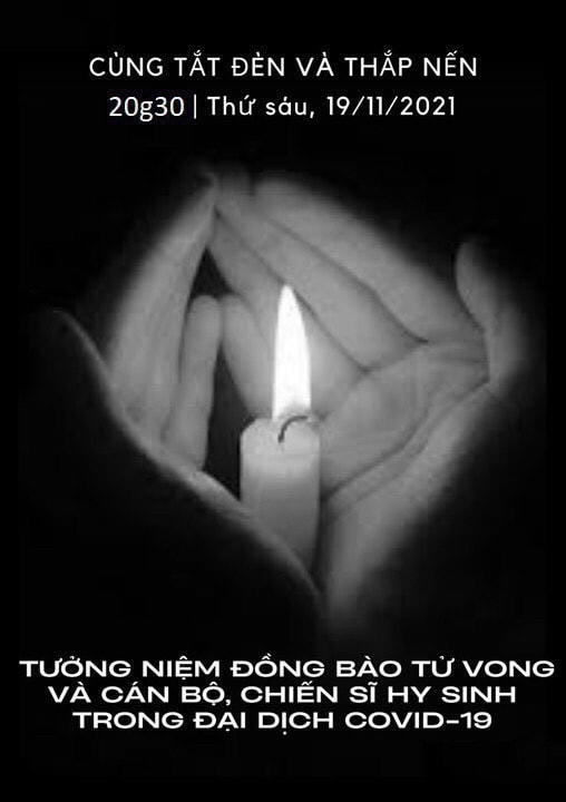 Thông điệp được UBND phường Bình Trưng Đông, TP Thủ Đức chia sẻ đến người dân trên địa bàn trước Lễ tưởng niệm.