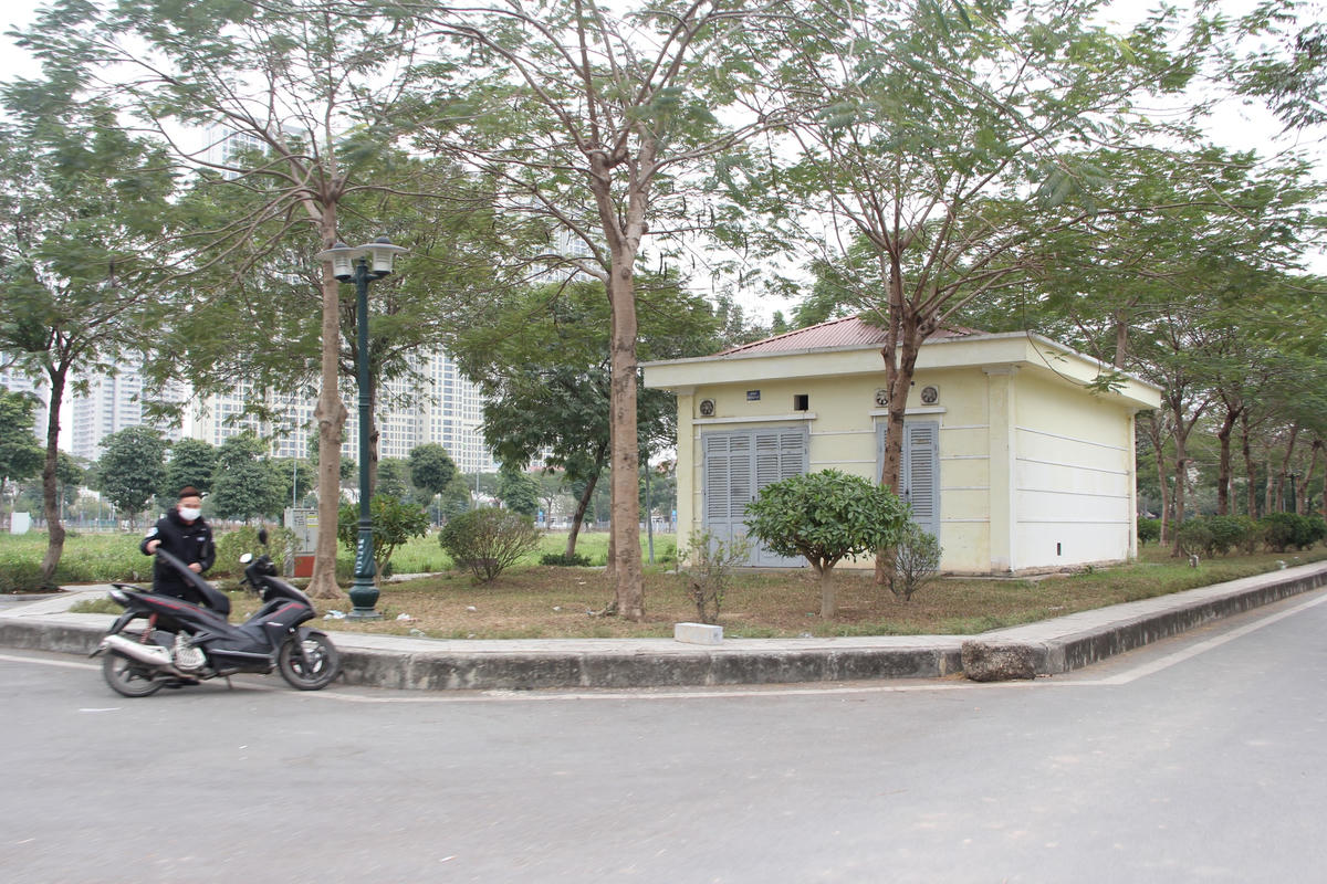 Trạm biến áp mọc trên đất cây xanh và trường mẫu giáo không đúng quy hoạch