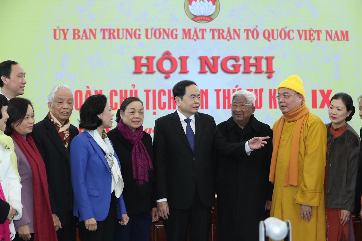 [ẢNH] Khai mạc Hội nghị Đoàn Chủ tịch UBTƯ MTTQ Việt Nam lần thứ tư khóa IX