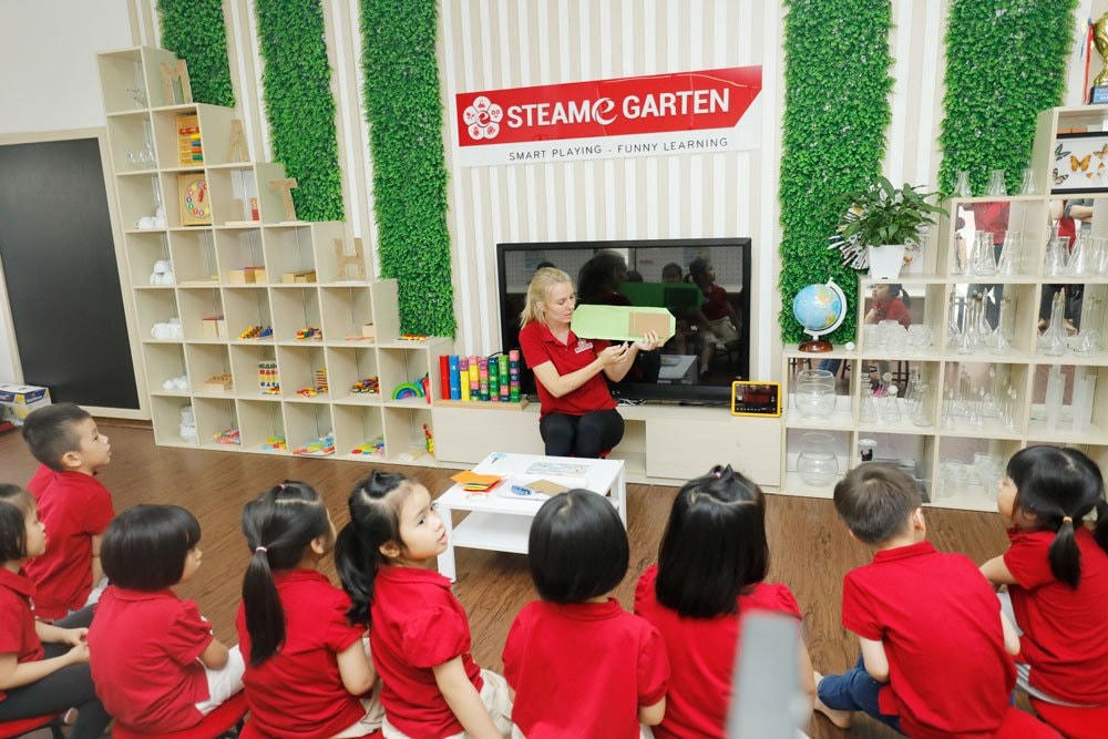 STEAMe GARTEN là một trong số ít chuỗi trường Mầm non song ngữ đầu tiên đưa STEAM và phương pháp dạy học Dự án vào chương trình chính khóa.