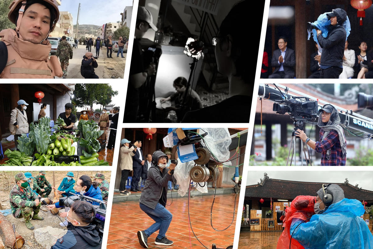 Ghi hình các chương trình trên VTV3.