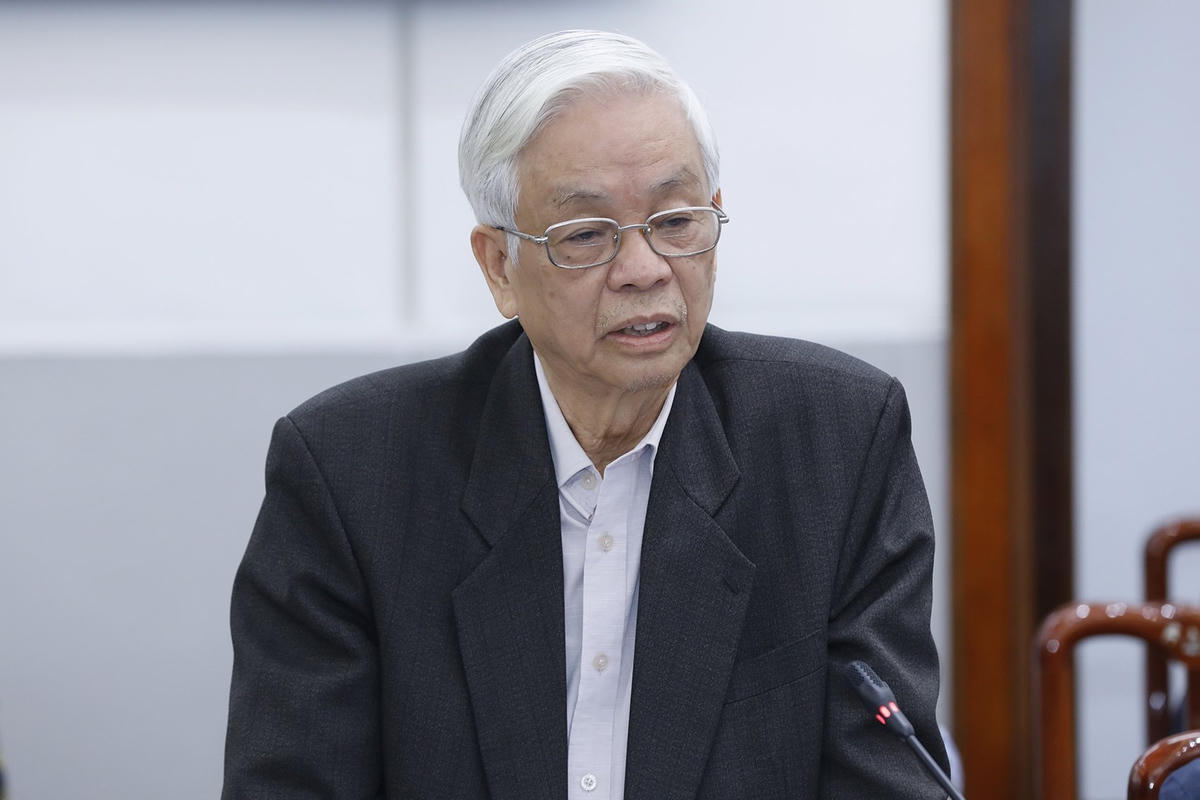 Ông Đỗ Duy Thường, Ủy viên Đoàn Chủ tịch UBTƯ MTTQ Việt Nam phát biểu tại Hội nghị.