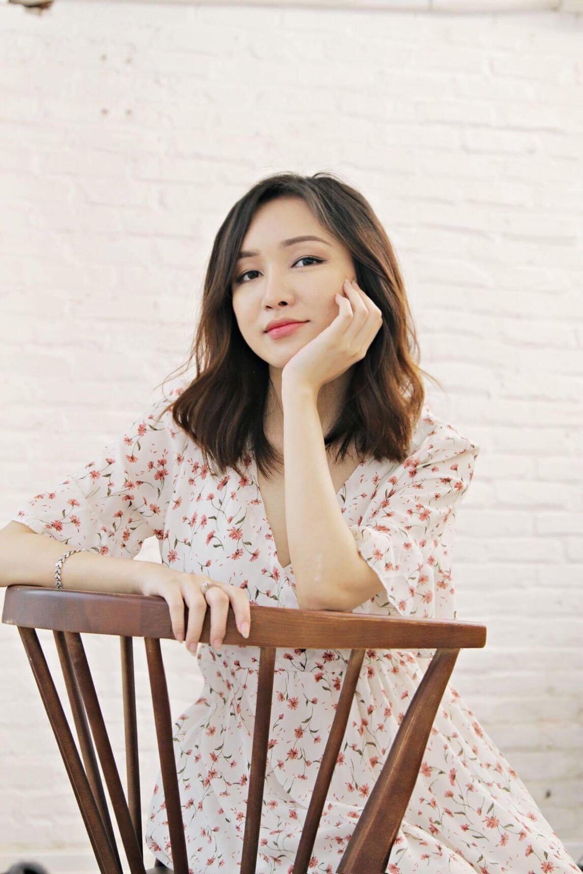 Cao Thanh Thảo My, tác giả ca khúc Trái Tim Xanh, bài hát gửi lực lượng tuyến đầu chống dịch gây "bão" mạng xã hội.  Ảnh: NVCC.