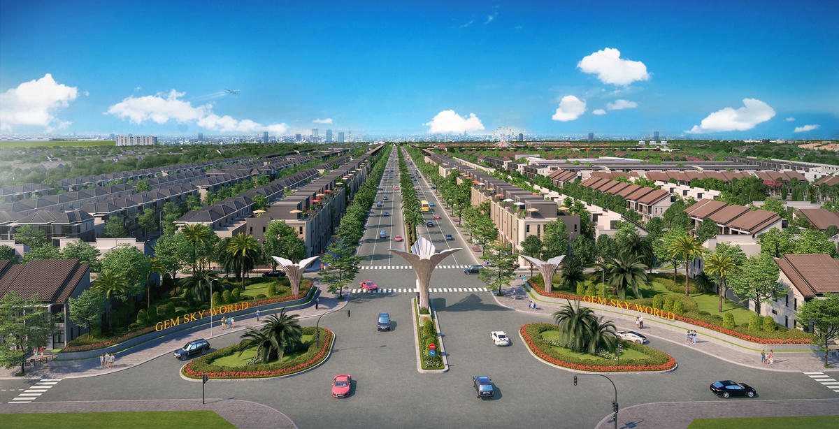 Là dự án chủ lực của Tập đoàn Đất Xanh trong năm 2020, Khu đô thị thương mại giải trí Gem Sky World rộng hơn 92ha tại Long Thành, Đồng Nai cung ứng ra thị trường hơn 4.000 sản phẩm.