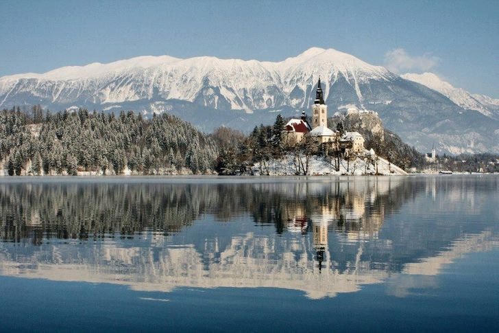 Hồ Bled, Slovenia.  