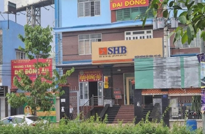 Hiện trường nơi xảy ra vụ cướp