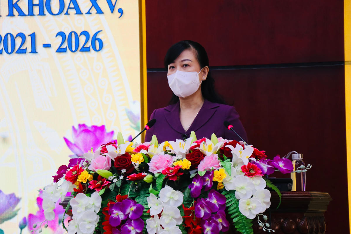 Bí thư Tỉnh ủy Bắc Ninh Đào Hồng Lan.