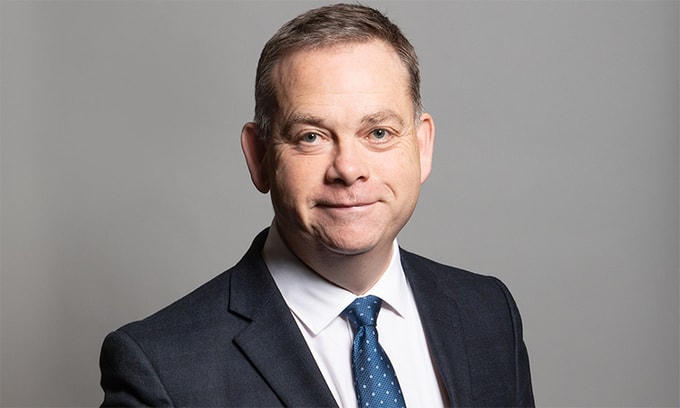Quốc vụ khanh Anh phụ trách vấn đề châu Á Nigel Adams. Ảnh: QH Anh.
