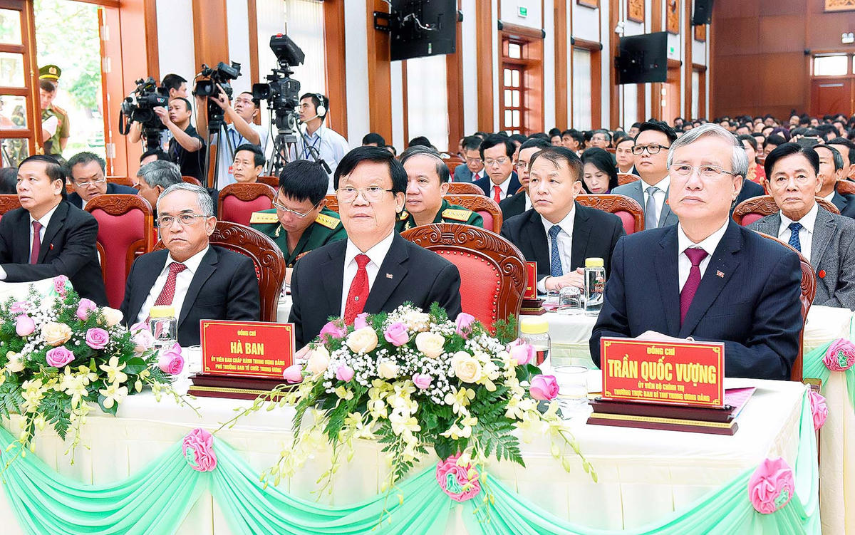 Các đại biểu dự Đại hội. 