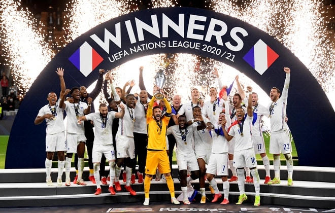 Pháp trở thành tân vương của Nations League.