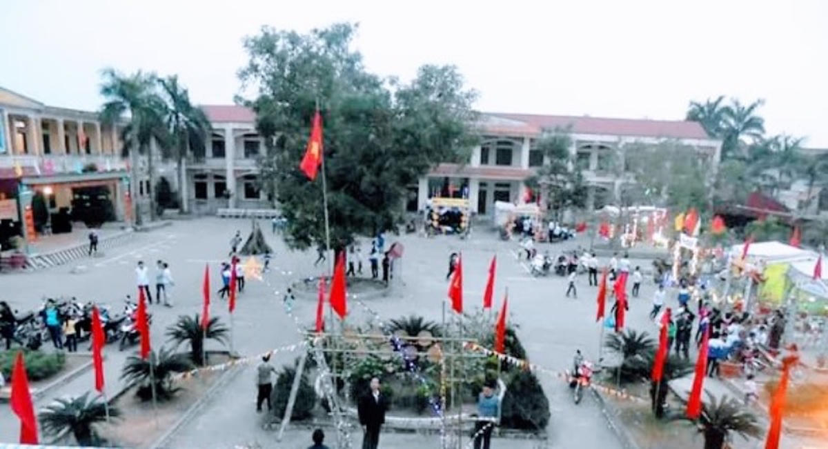 Học sinh trường tiểu học Đại Hợp cùng học sinh nhiều trường trên địa bàn huyện Kiến Thụy phải nghỉ học để phòng, chống dịch.