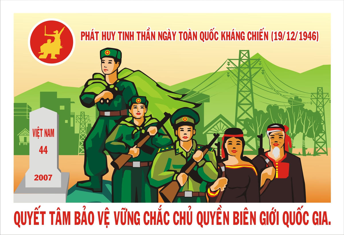 Sáng tác tranh cổ động về Ngày Toàn quốc kháng chiến