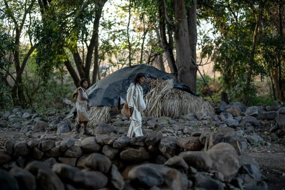 Seteyuman, một nơi truyền thống của lối đi và lối vào lãnh thổ Kankuamo. Ảnh: The Guardian.