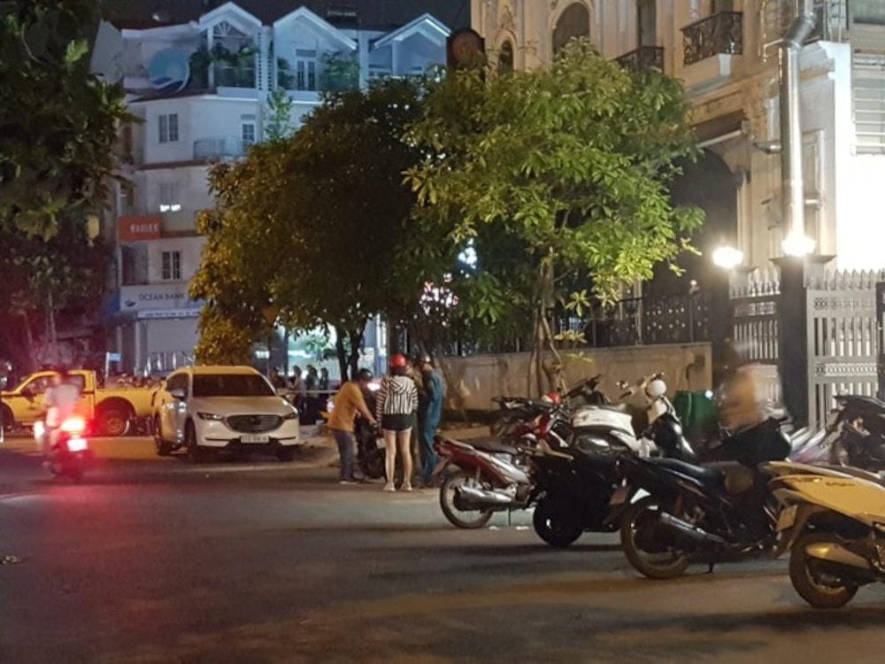 Khu vực ngôi nhà phát hiện chiếc vali đựng thi thể người.