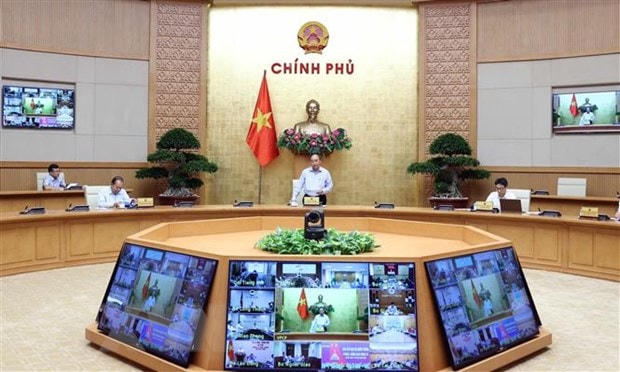 Thủ tướng Nguyễn Xuân Phúc phát biểu. (Ảnh: Thống Nhất/TTXVN).