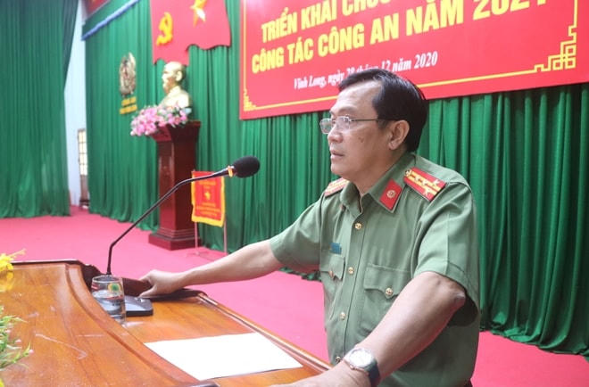 Đại tá Đoàn Minh Lý, Giám đốc Công an tỉnh Vĩnh Long.