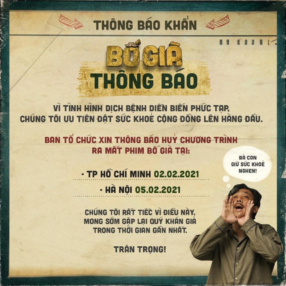 Nhiều sự kiện văn hóa đã hoãn, hủy để phòng chống dịch Covid-19.