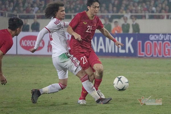 Tuấn Anh là một trong số những cầu thủ hay nhất tuyển Việt Nam ở vòng loại World Cup 2022.