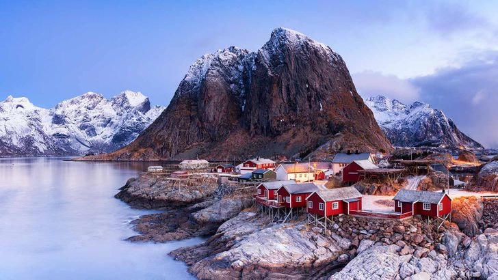 Hamnøy, Na Uy.  