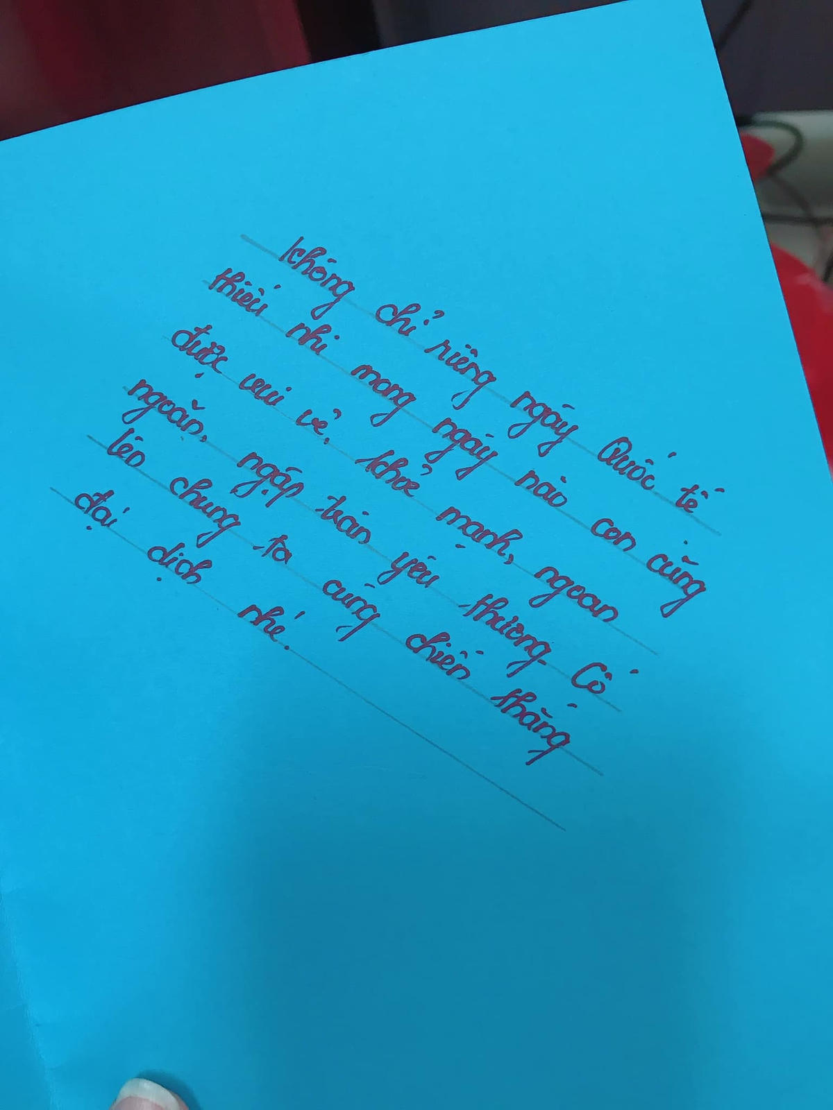 Những lời chúc ý nghĩa dành tặng các em nhỏ. Thành đoàn Hải Dương.