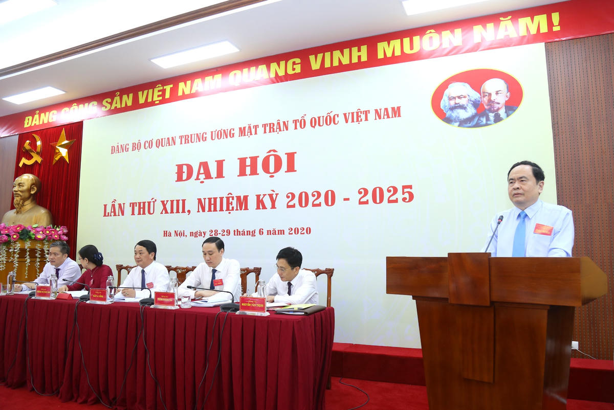 BẢN TIN MẶT TRẬN: Đại hội Đảng bộ cơ quan Trung ương MTTQ Việt Nam