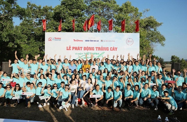 Agribank: Trồng 1 tỷ cây vì tương lai xanh