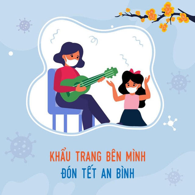 Thông điệp của Bộ Y tế: Tết khẩu trang - Tết an toàn