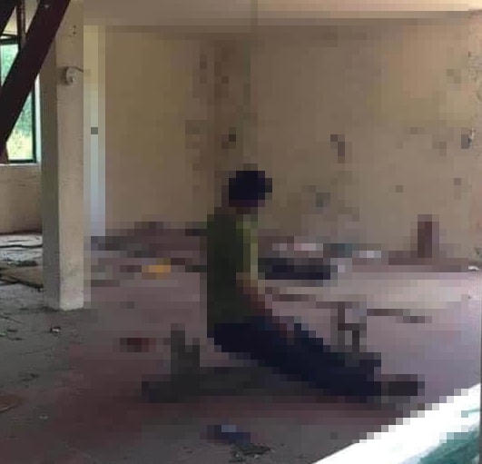 Trưa ngày 29/7, nghi can Cương đã treo cổ tự tử.