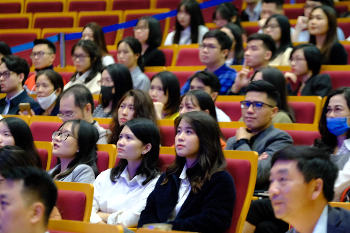 Họ là những sinh viên các trường Đại học trên địa bàn Hà Nội.