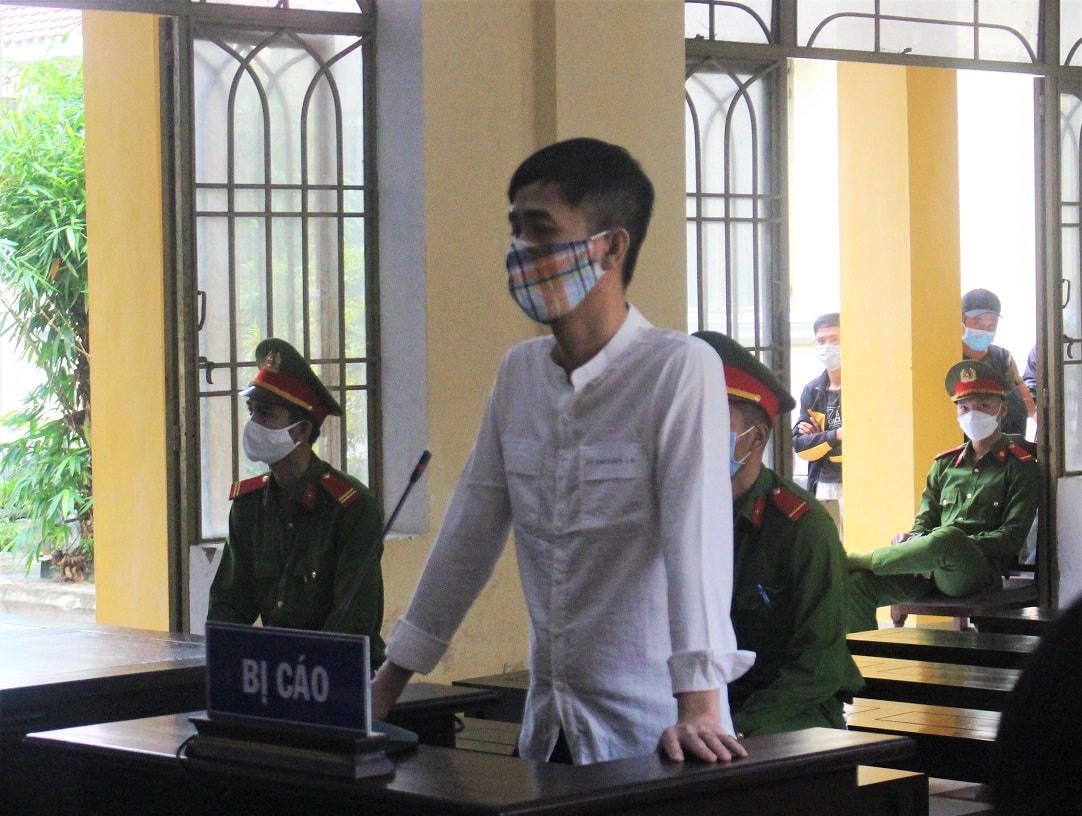 Bị cáo Nguyễn Văn Chánh tại TAND tỉnh Quảng Nam.
