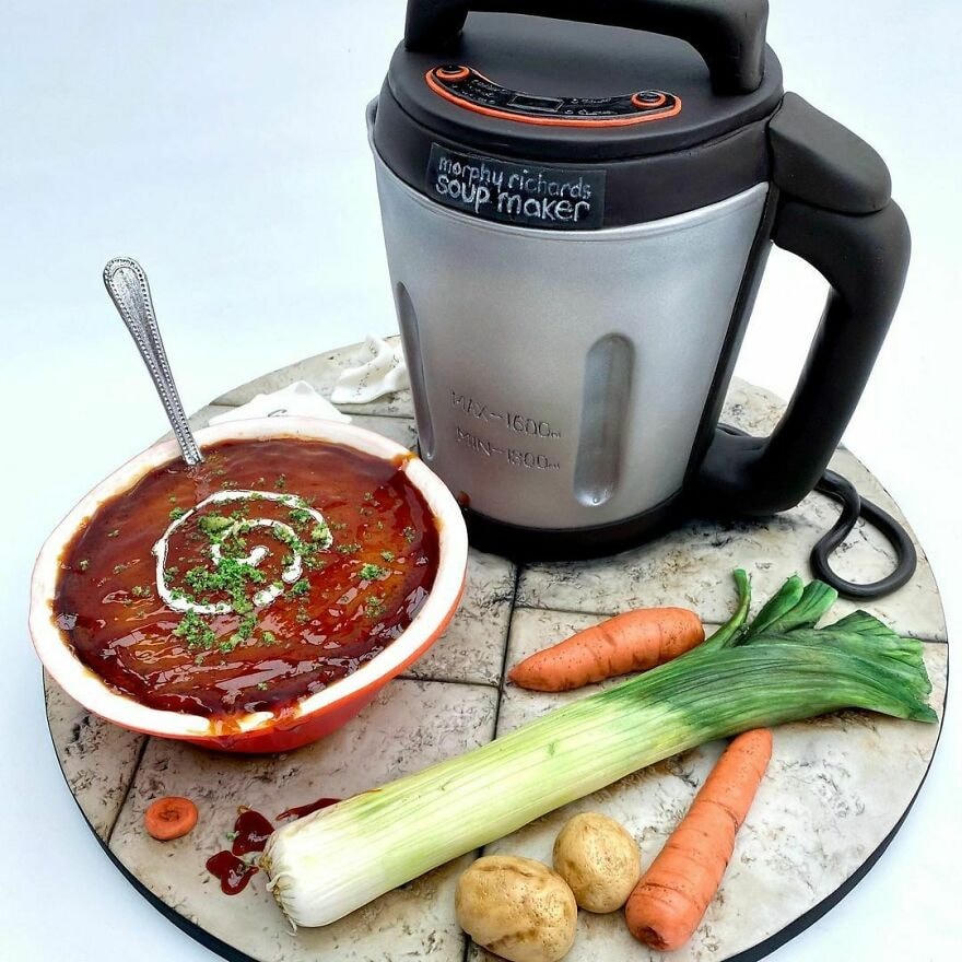Những tác phẩm nghệ thuật tinh xảo mà bạn sẽ không tin đó là những… chiếc bánh