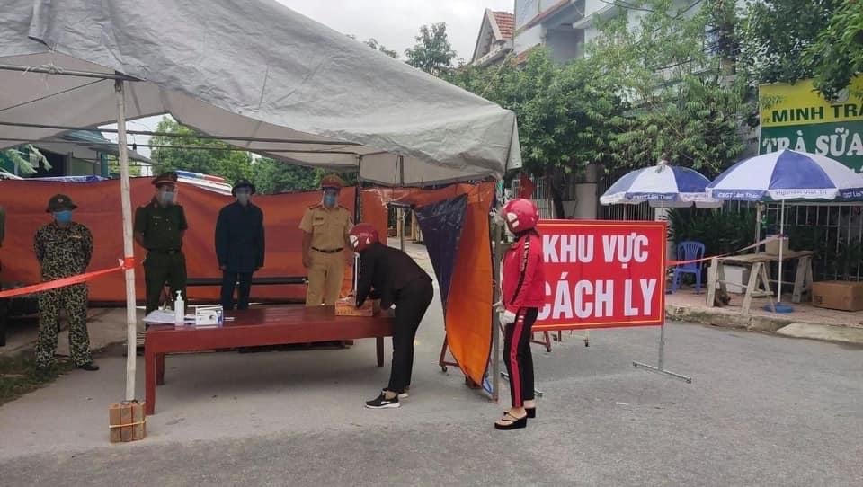 Các lực lượng Phú Thọ tổ chức kiểm soát chặt chẽ tại các khu cách ly