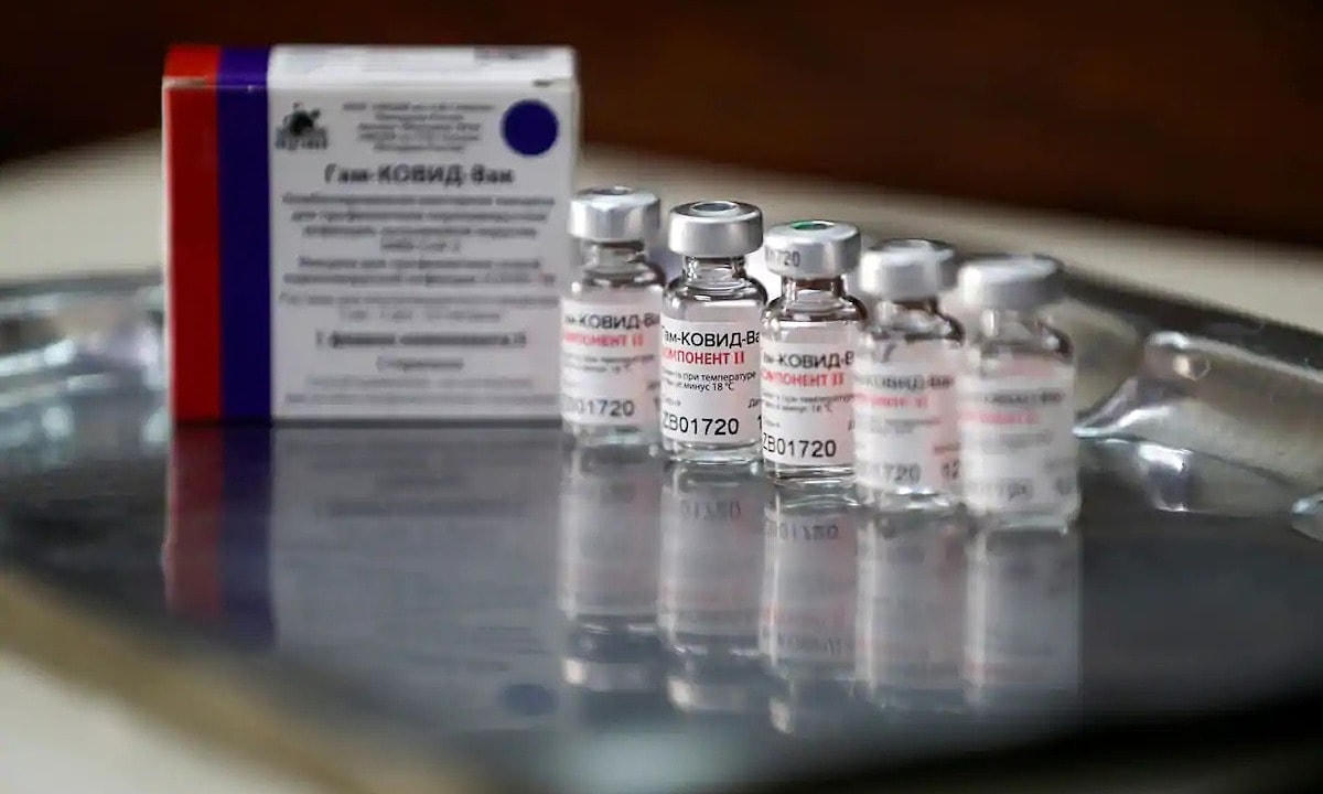 Vaccine Sputnik V của Nga. Ảnh: Reuters.