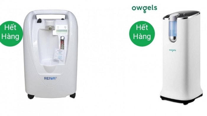 Nhu cầu người mua máy tạo oxy tăng cao, một số trang web đã thông báo hết hàng.
