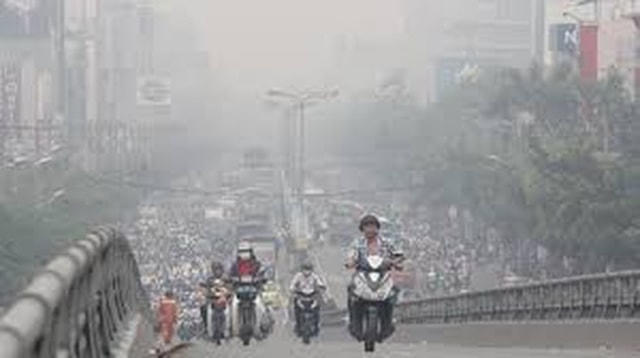 Ô nhiễm không khí ở Hà Nội những ngày vừa qua ở mức nguy hại.