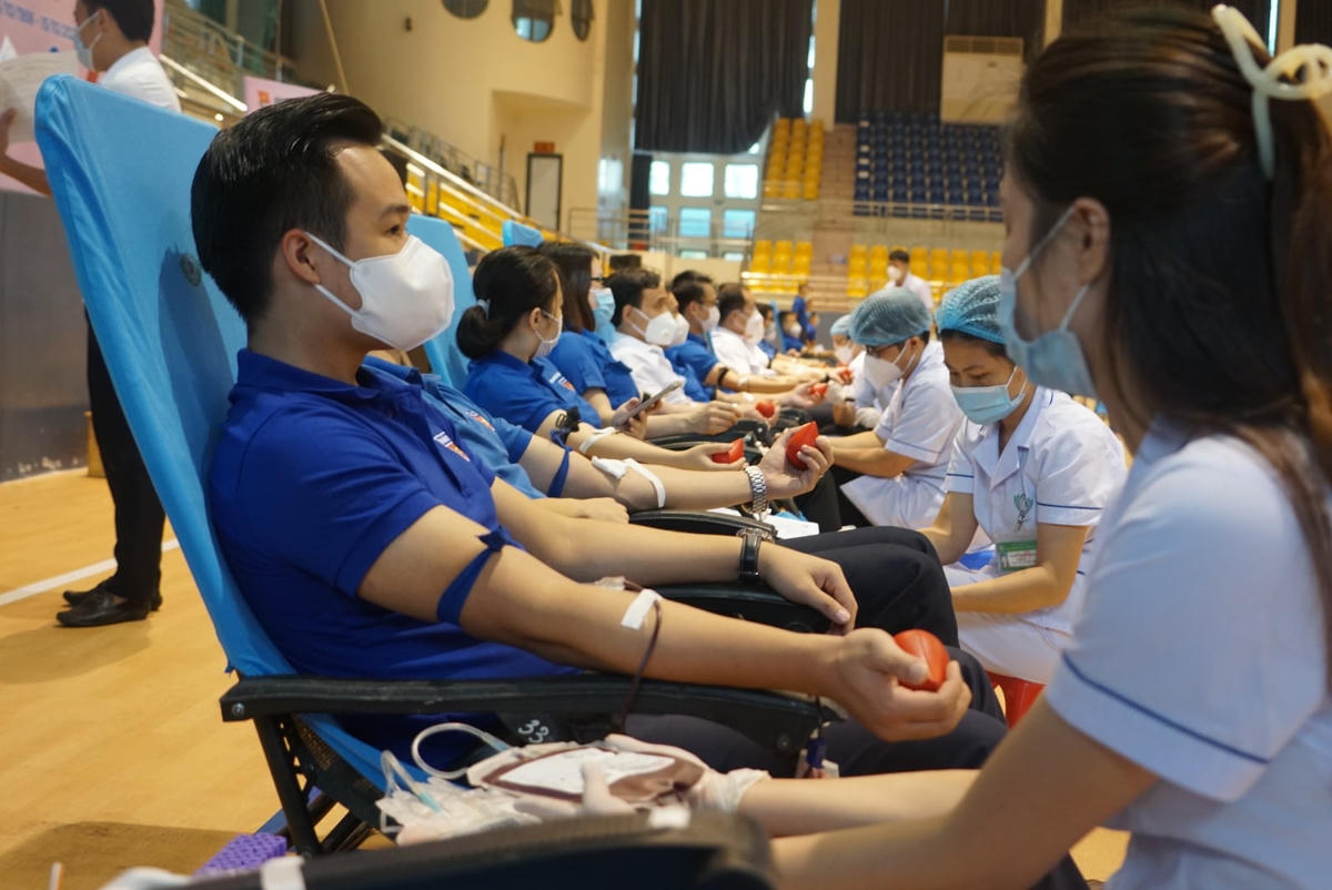 Dự kiến đợt này sẽ thu nhận được 600 đơn vị máu.