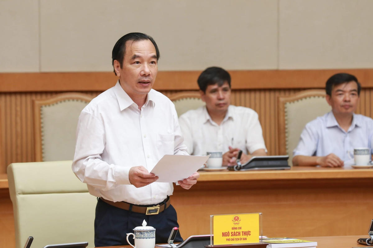 Phó Chủ tịch UBTƯ MTTQ Việt Nam Ngô Sách Thực.