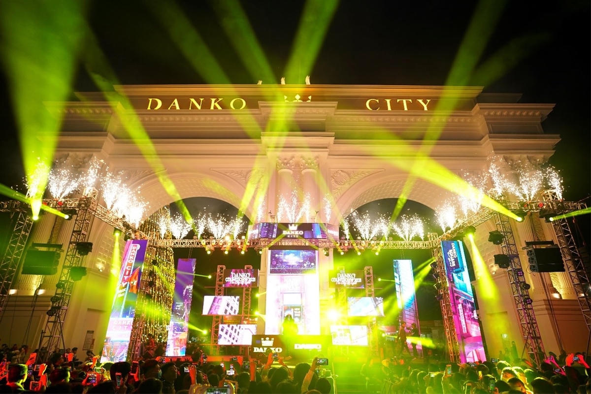 Lễ hội Danko Countdown Party 2021 được tổ chức hoành tráng.