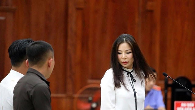 Bị cáo Vũ Thụy Hồng Ngọc bị tuyên y án sơ thẩm.