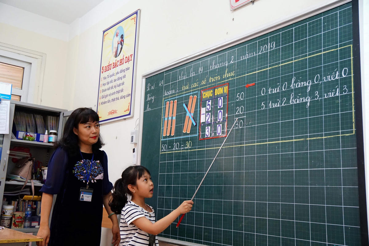 Chú trọng tập huấn giáo viên cho Chương trình GDPT mới. Ảnh: Phạm Quang Vinh.