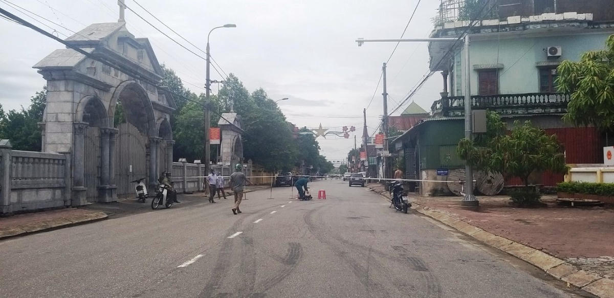 Lực lượng chức năng đang truy vết khu vực bệnh nhân sinh sống