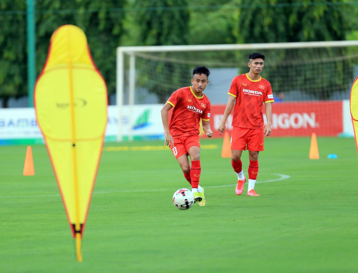 U22 Việt Nam tập trung chuẩn bị cho những trận đấu tại Tại Vòng loại U23 châu Á 2022.