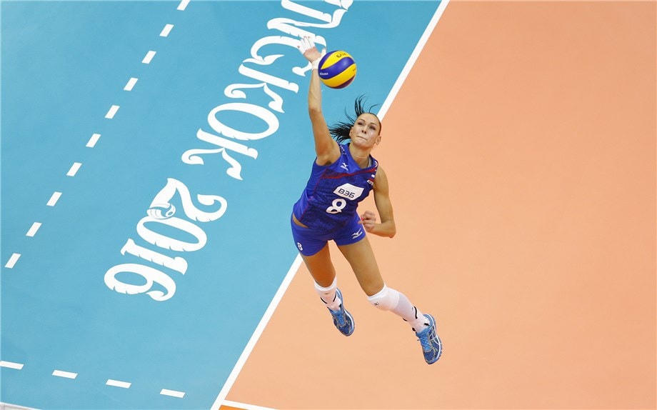 Mê mẩn nhan sắc người đẹp bóng chuyền cao 1,96 m tại Olympic 2020