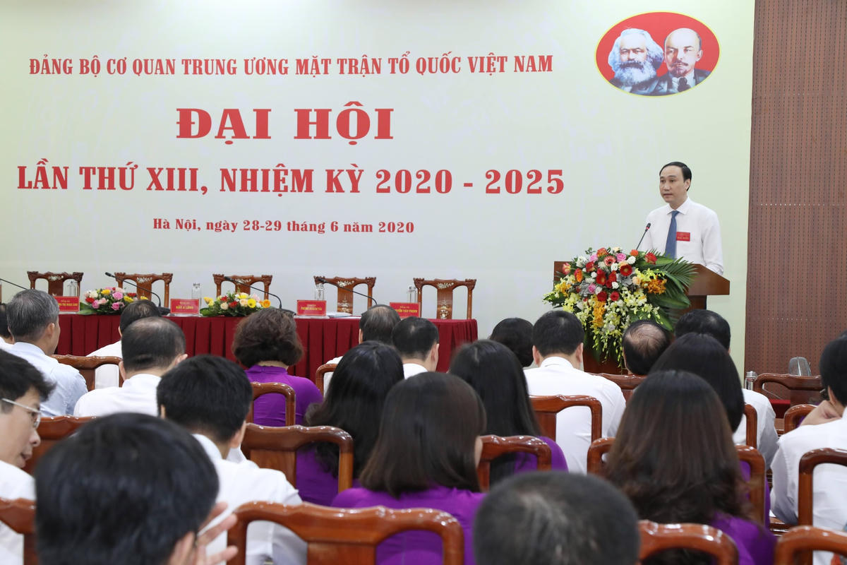  Báo cáo kết quả Đại hội phiên thứ nhất